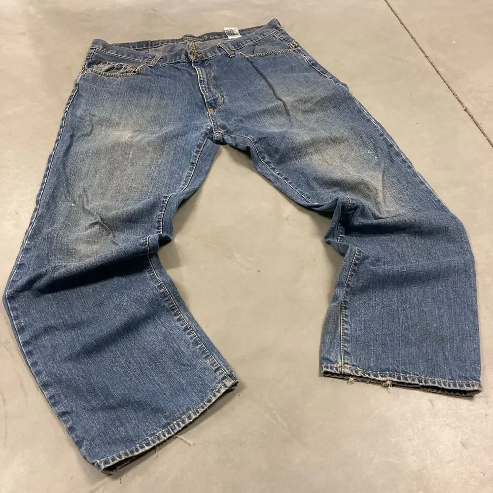 Baggy Y2K distressed nautica Jeans 36x30